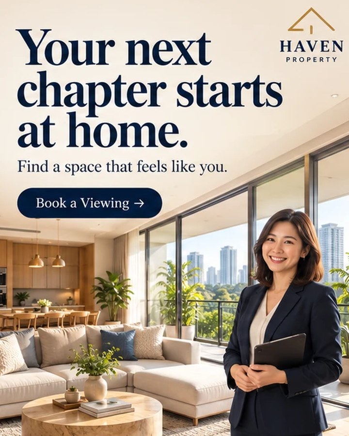 Ready-to-post property social media poster example